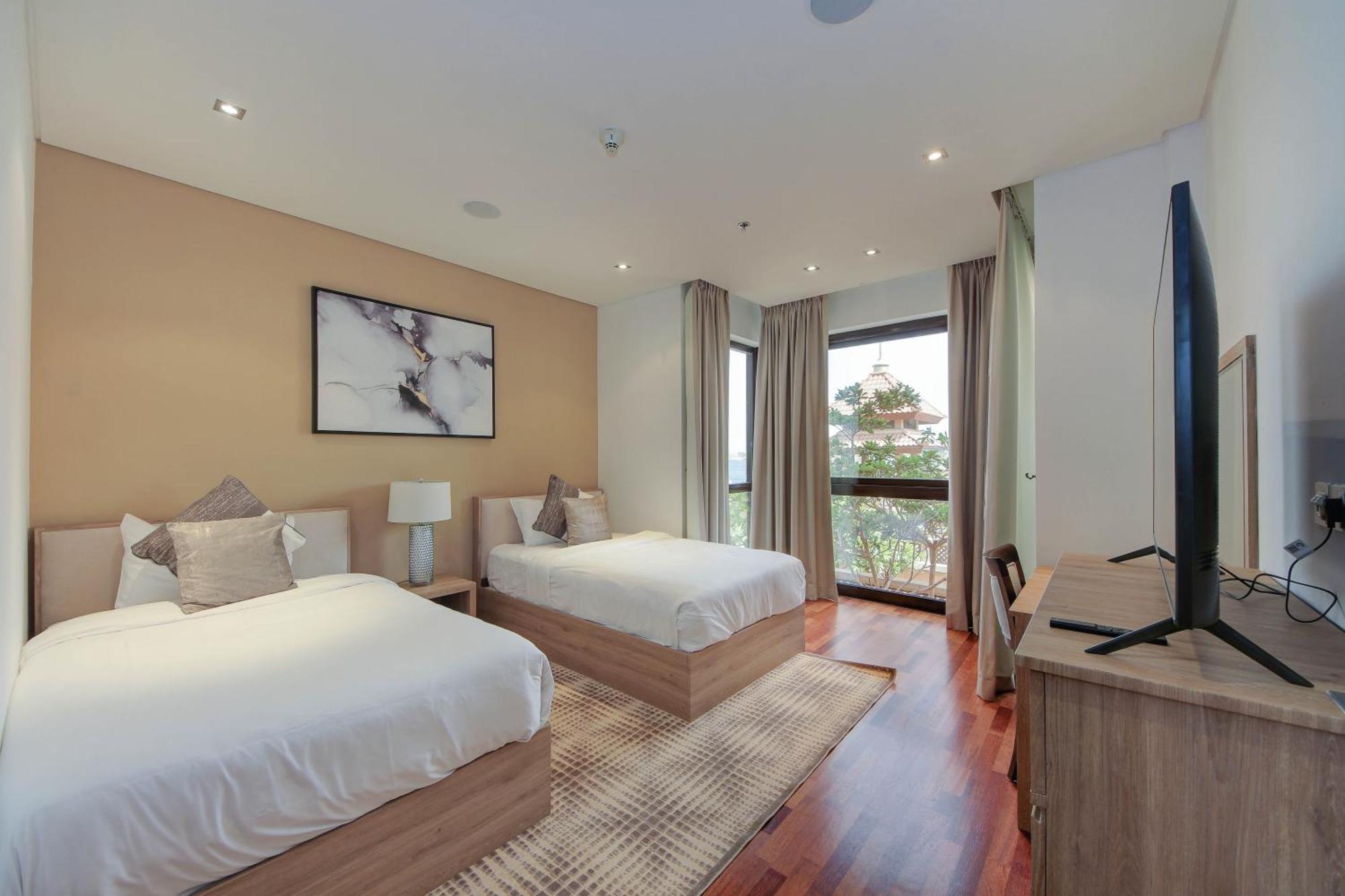 Luxe Getaways Royal Amwaj Palm Jumeirah Resort Apartment Holiday Home Dubai Esterno foto