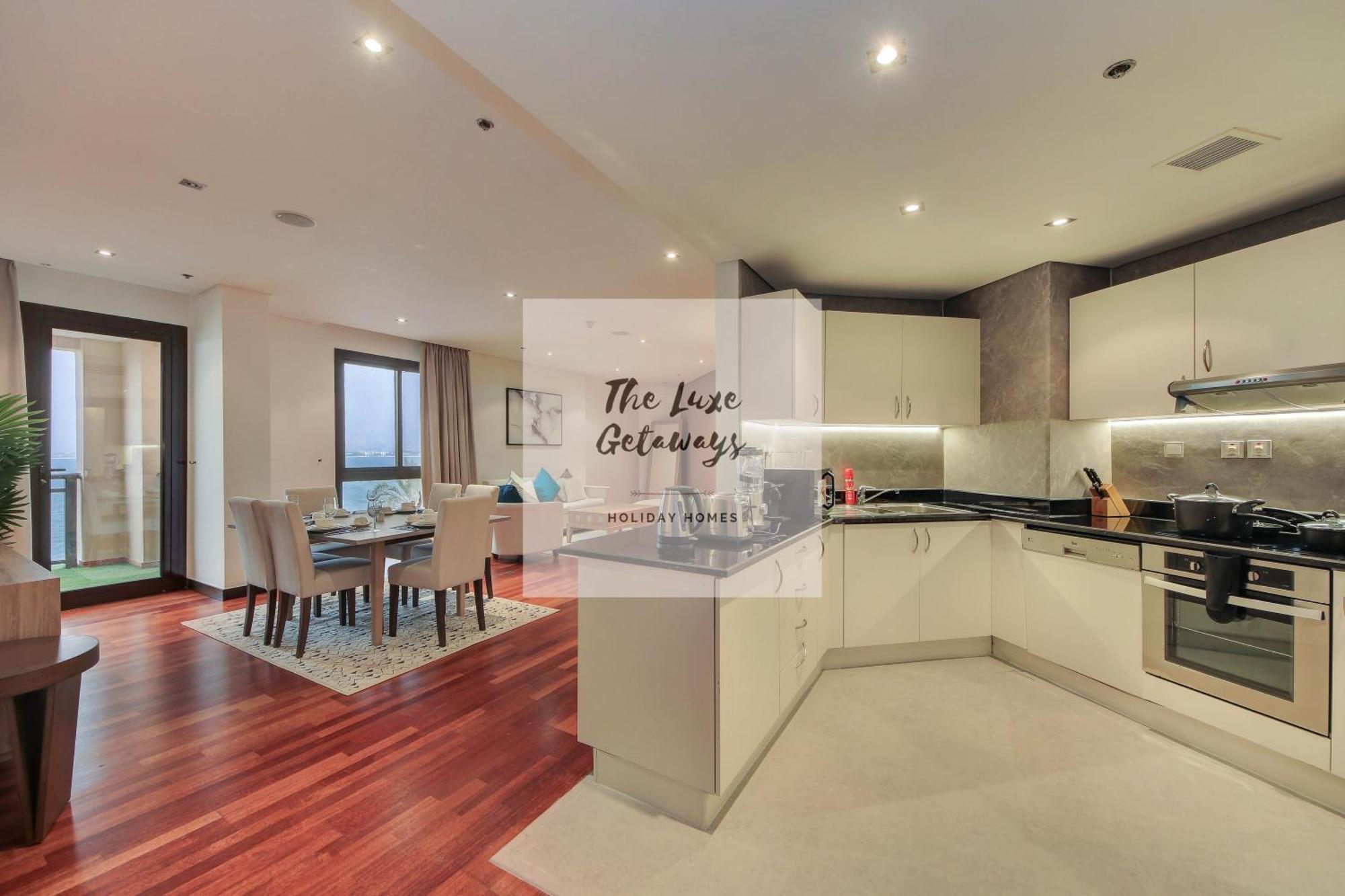 Luxe Getaways Royal Amwaj Palm Jumeirah Resort Apartment Holiday Home Dubai Esterno foto