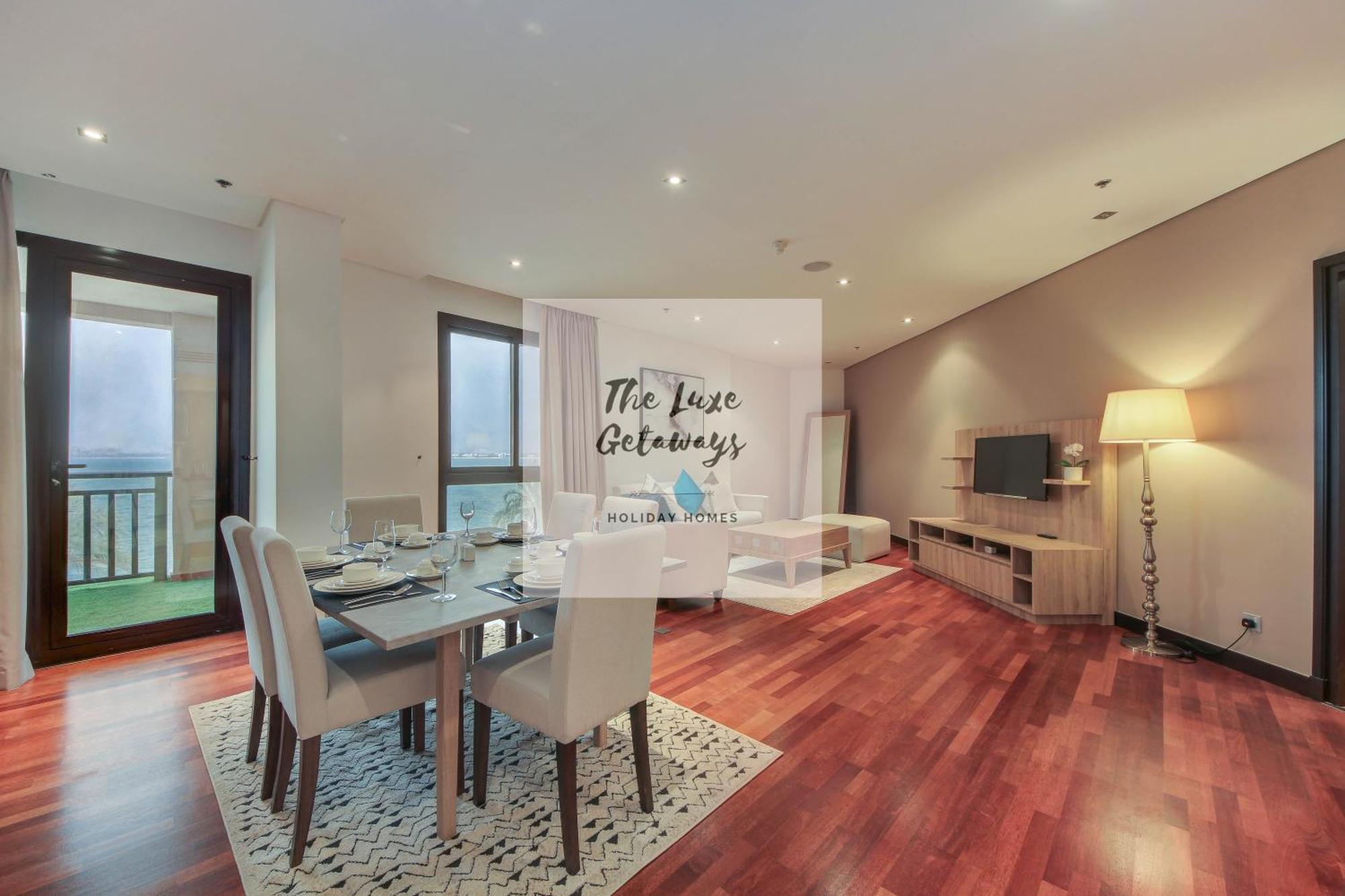 Luxe Getaways Royal Amwaj Palm Jumeirah Resort Apartment Holiday Home Dubai Esterno foto