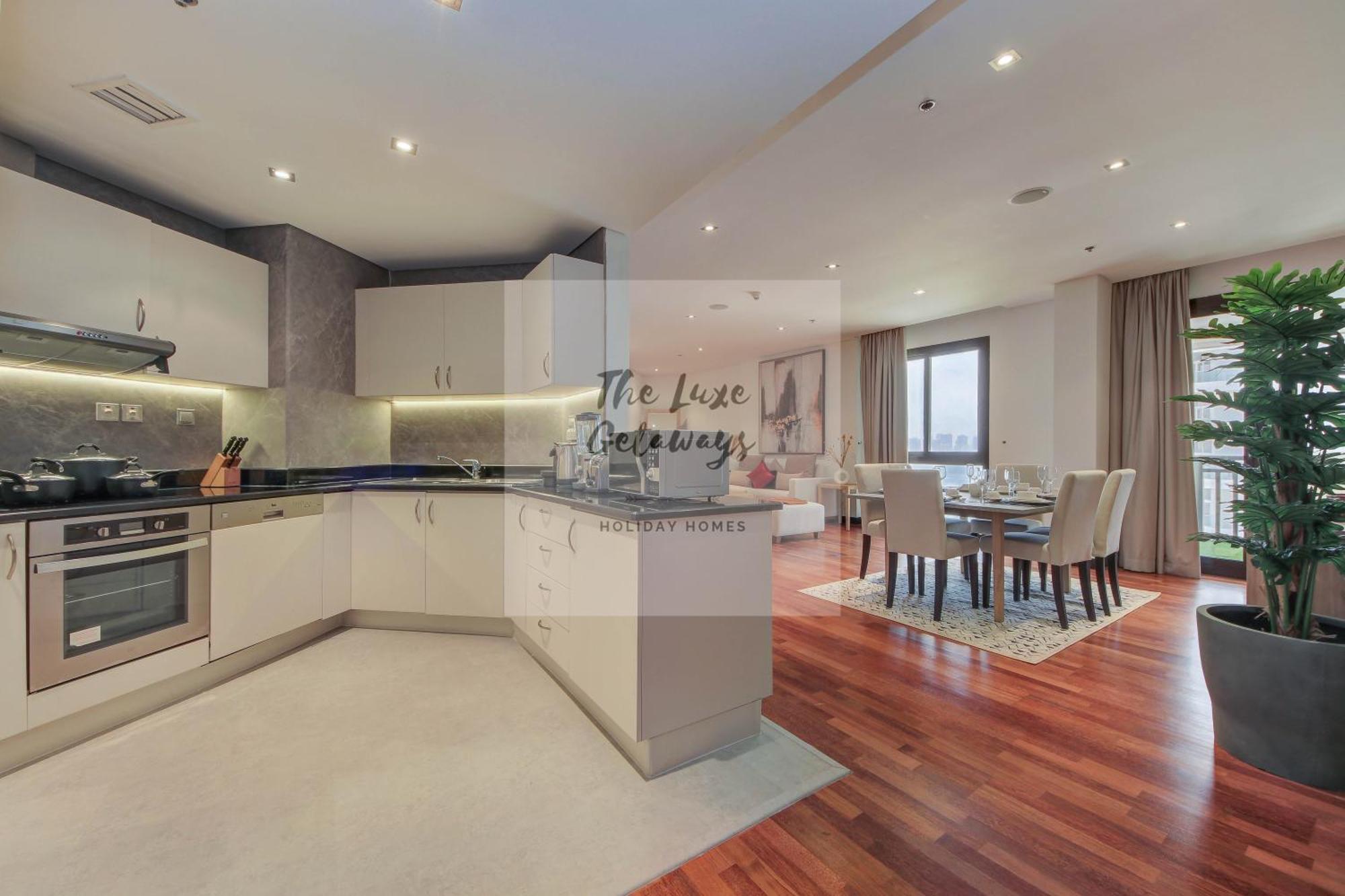 Luxe Getaways Royal Amwaj Palm Jumeirah Resort Apartment Holiday Home Dubai Esterno foto