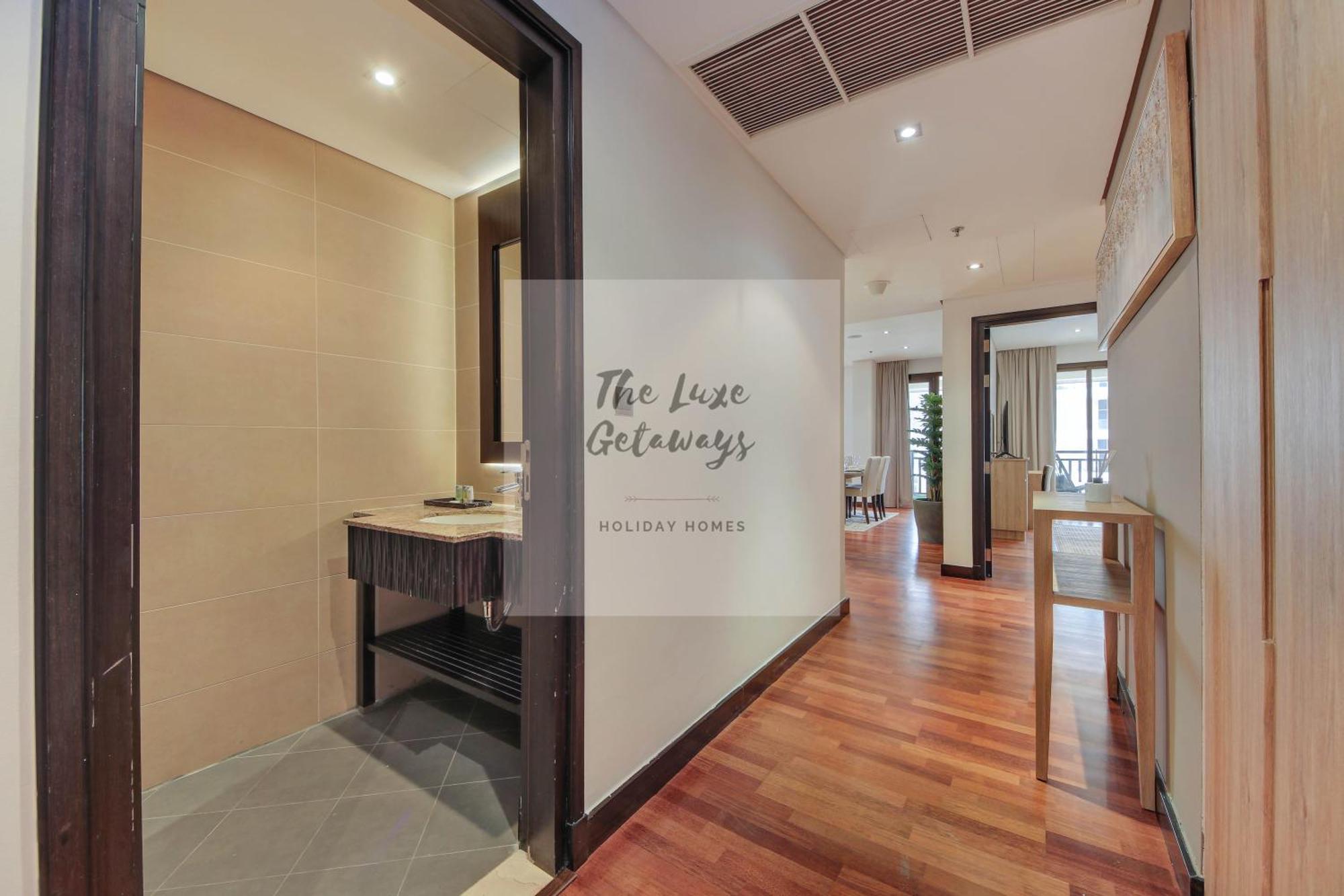 Luxe Getaways Royal Amwaj Palm Jumeirah Resort Apartment Holiday Home Dubai Esterno foto
